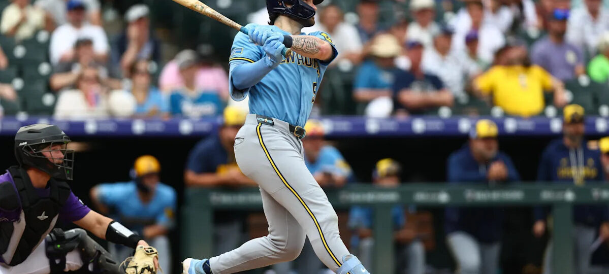 Offensive assault leads Brewers to 12-4 win and sweep over Rockies