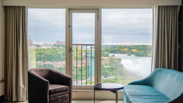 I paid $1,000 for 2 nights in a hotel room facing Niagara Falls. It was totally worth it.