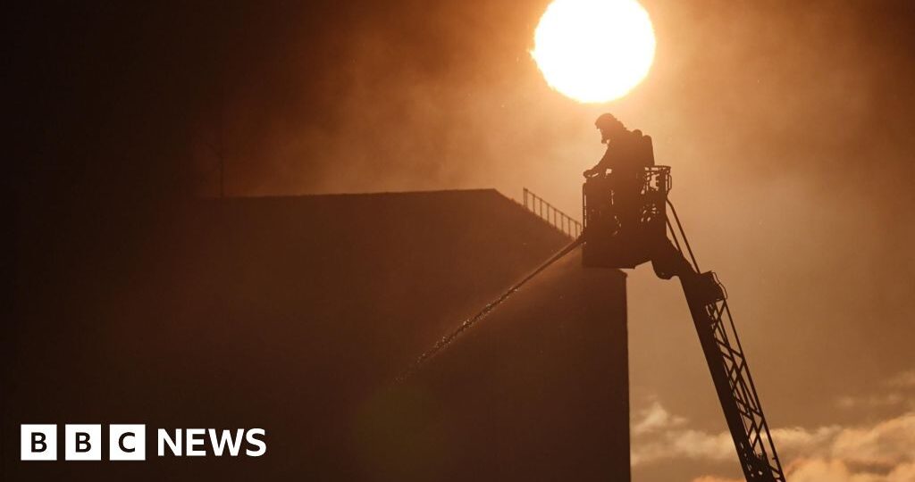 Recycling plant fire causes severe rail disruption