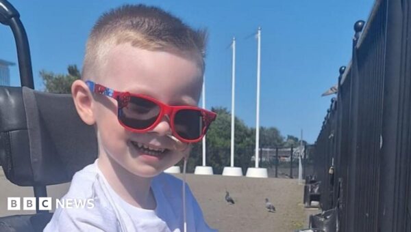 ‘I love my superhero legs’, says boy who ‘inspires everyone around him’