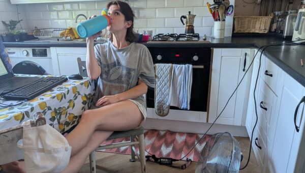 I’m an American living through the UK heat wave. My kids’ school is canceled, and every room feels like a sauna.