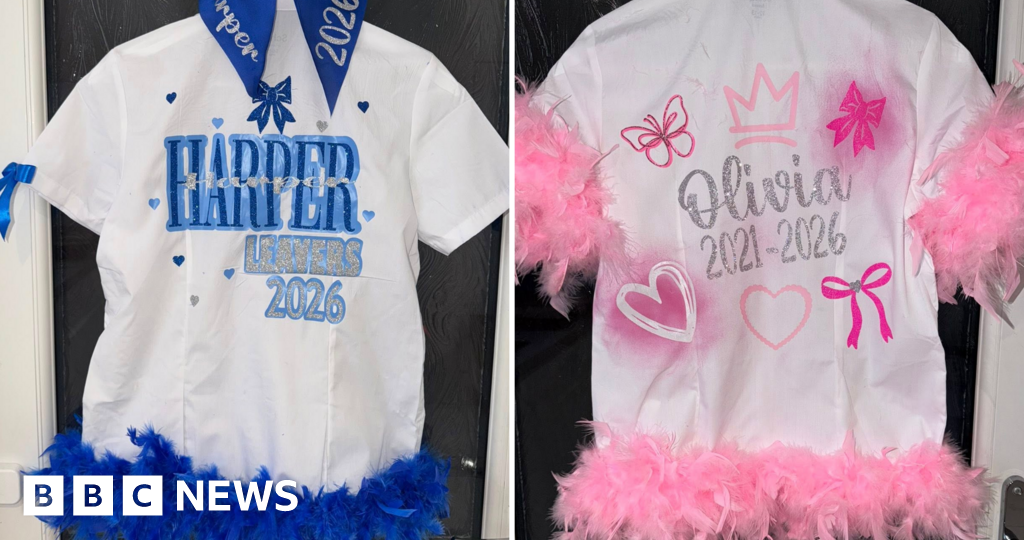 Why pupils are getting custom school leavers shirts made for their last day