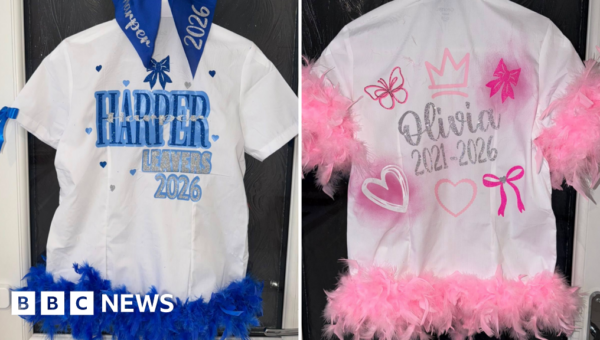 Why pupils are getting custom school leavers shirts made for their last day