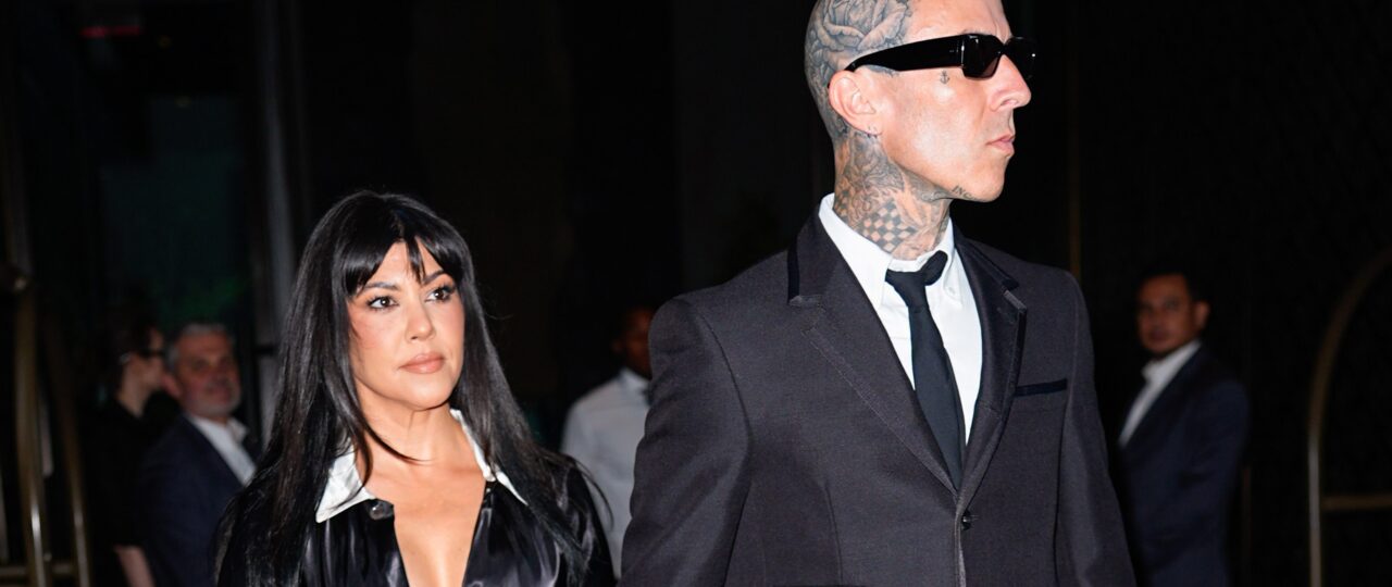 Kourtney Kardashian & Travis Barker Won’t Stop Touching Each Other on Red Carpets — and That’s Actually the Whole Point