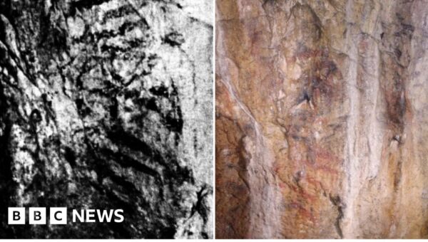 Britain’s earliest prehistoric art found in beauty spot cave