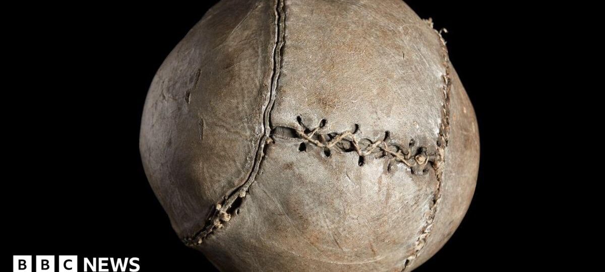 World's oldest football in Miami for Scotland's game against Brazil