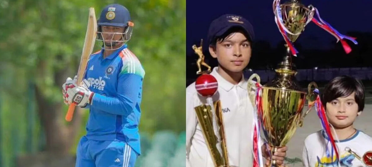 Vaibhav Sooryavanshi's reaction to brother Ashirvad's another century goes viral