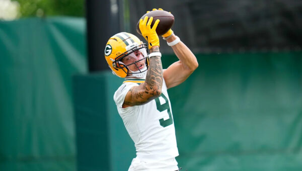 Christian Watson aiming for 1,100 yards, double-digit TDs in 2026