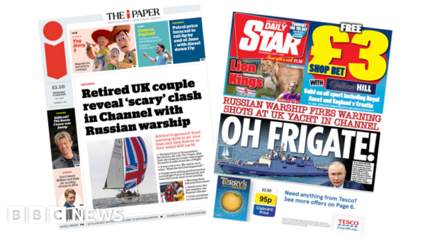 ”Scary’ clash in Channel’ and ‘Oh frigate!’
