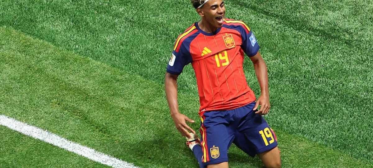 Watch as Lamine Yamal starts for Spain against Saudi Arabia
