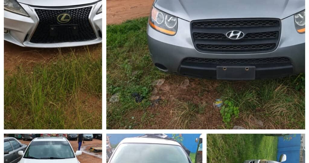 Police impound 15 vehicles in Abia, arrest suspects for registration offenses