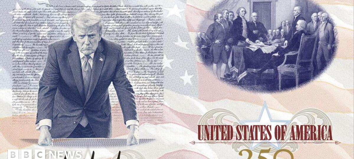 Trump's face is added to select US passports for America's 250th birthday