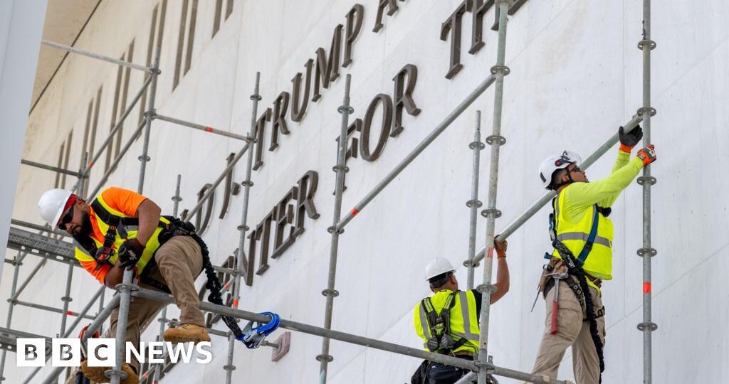 Trump's name being removed from Kennedy Center after judge order