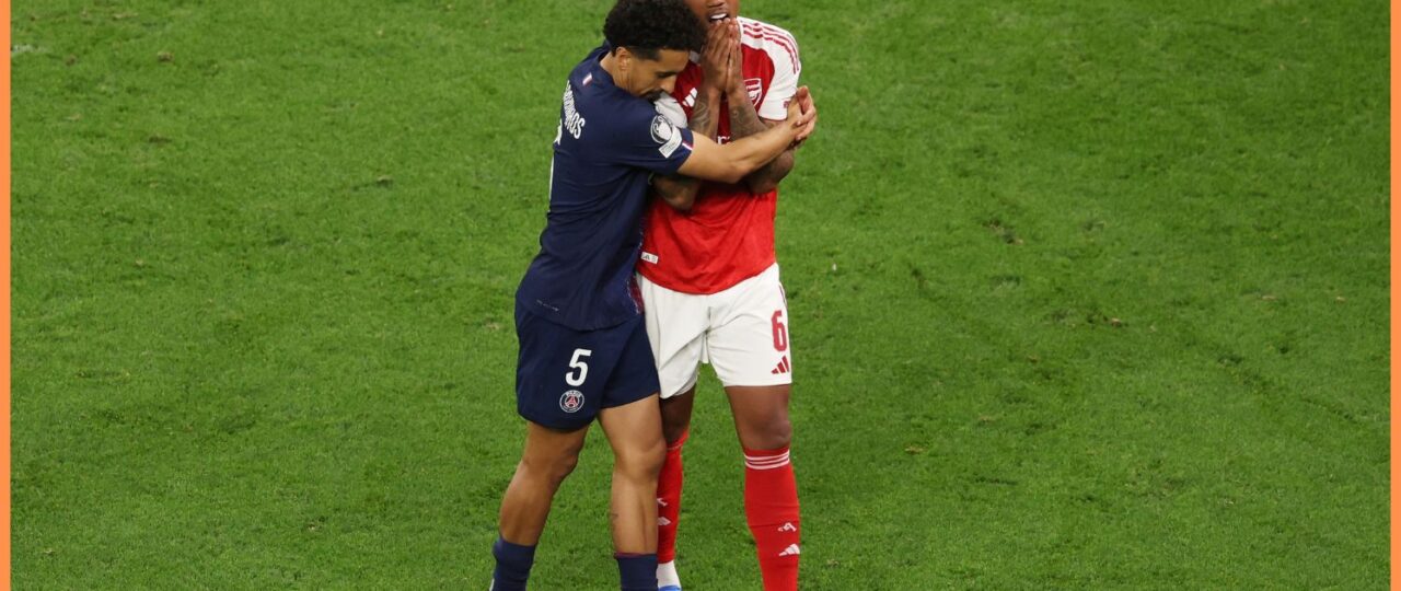 Marquinhos’ message to Arsenal defender Gabriel shows true class after UCL heartbreak