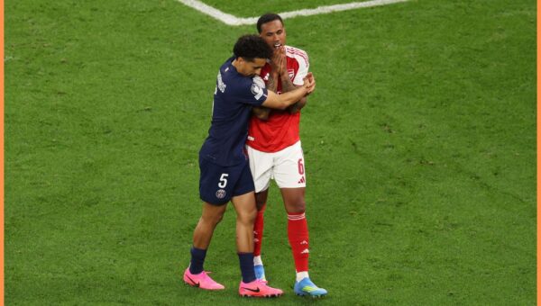 Marquinhos’ message to Arsenal defender Gabriel shows true class after UCL heartbreak