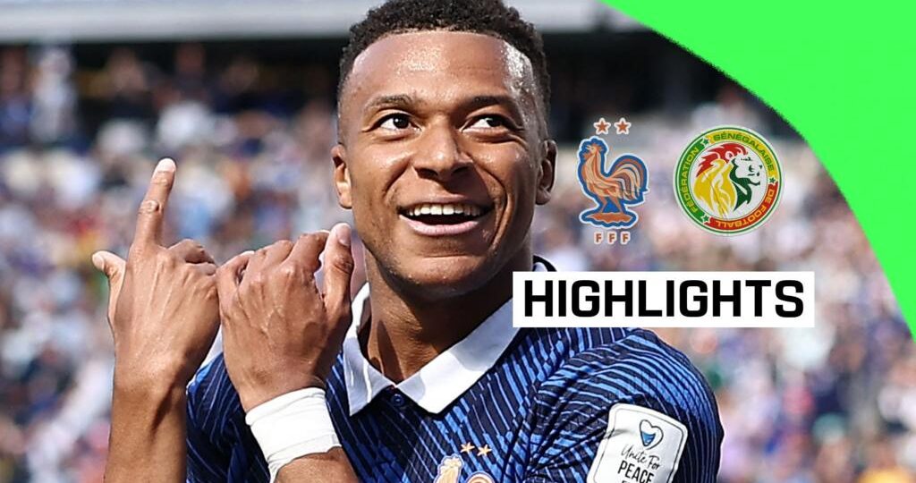 Highlights: Mbappe stars as France beat Senegal