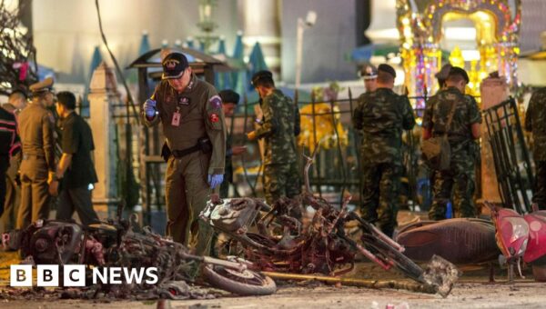Thai court sentences two men to death over Bangkok shrine bombing