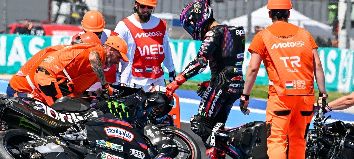 Aprilia boss admits Hungary GP crash made it “look so stupid”