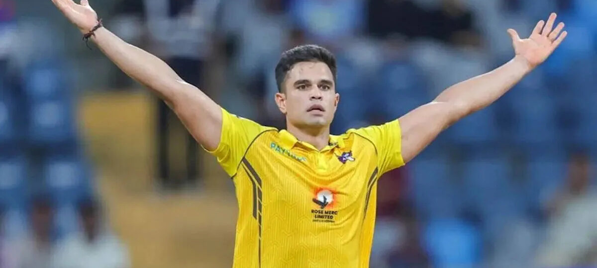 Watch: Arjun Tendulkar shines with bat and ball, gets big applause from captain Shivam Dube in dressing room
