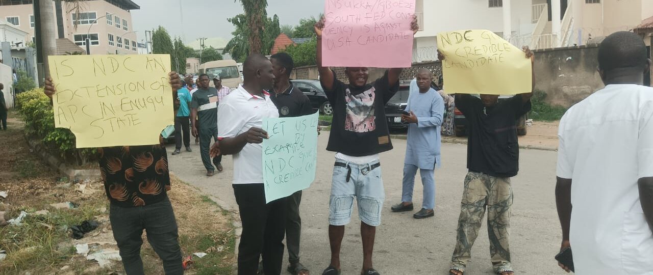 Primaries: Nsukka youths storm NDC headquarters, warn against imposition of candidates