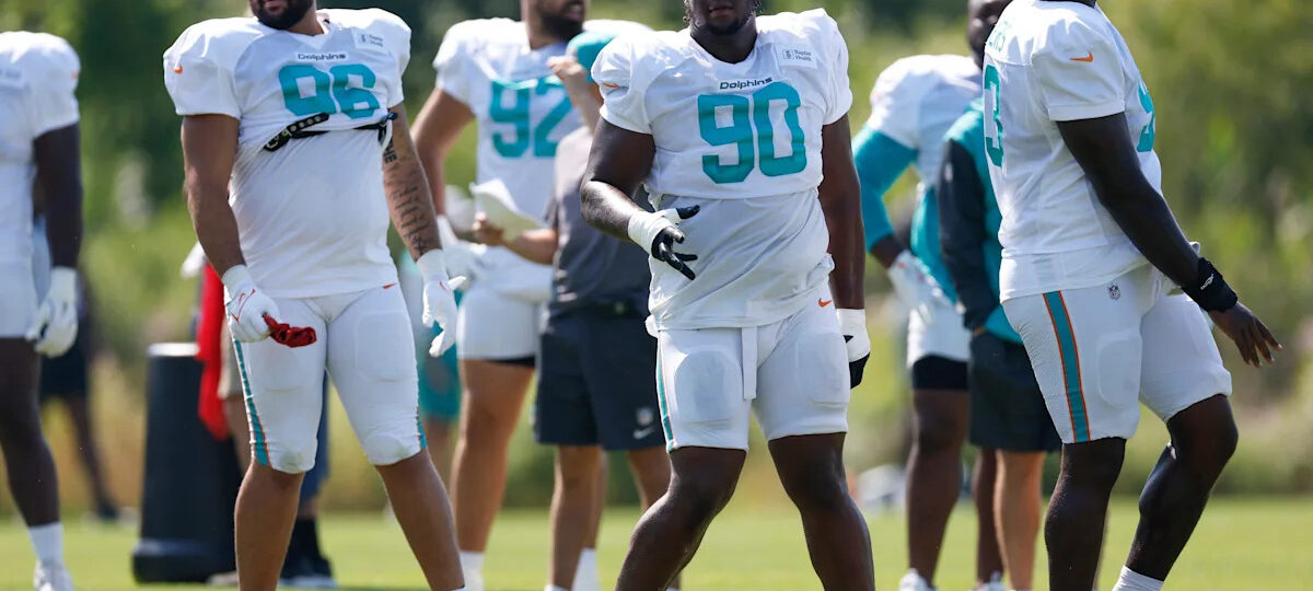 Explosive! Miami Dolphins' Kenneth Grant on track to lose 12 pounds