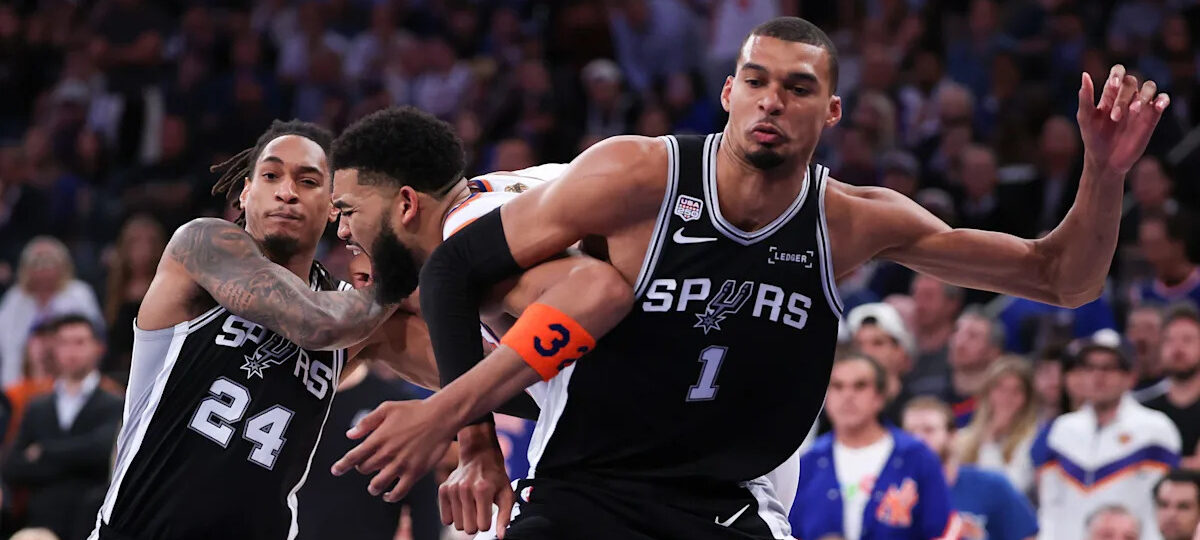 Is Victor Wembanyama suspended for Game 4 vs. Knicks?
