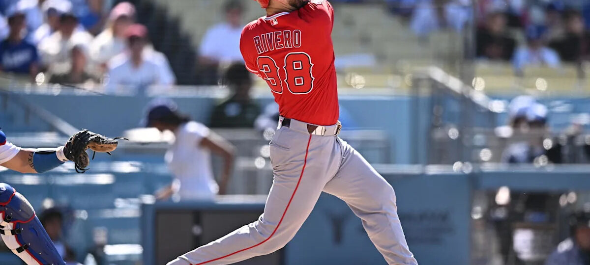 Angels Finally Get A Win Over Dodgers, 13-5, Behind Six-RBI Game From Rivero