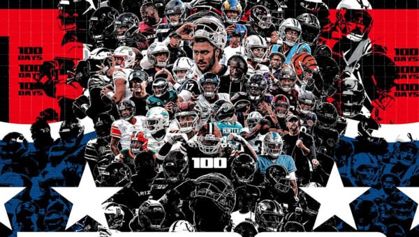 The NFL season begins in 100 days. Here are 100 things to get excited about this season