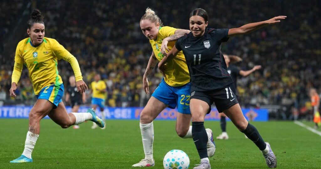 USWNT 1, Brazil 2: Sophia Wilson’s fast start fizzles against the strong home side