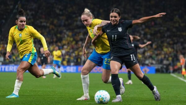 USWNT 1, Brazil 2: Sophia Wilson’s fast start fizzles against the strong home side
