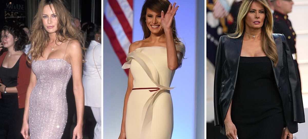 How Melania Trump's style has evolved, from her modeling days to becoming first lady