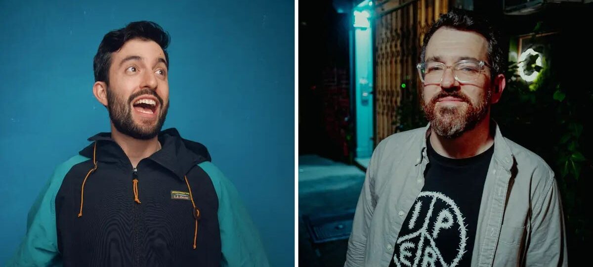 We talked to the comedians behind the viral fake AI ads on the subway