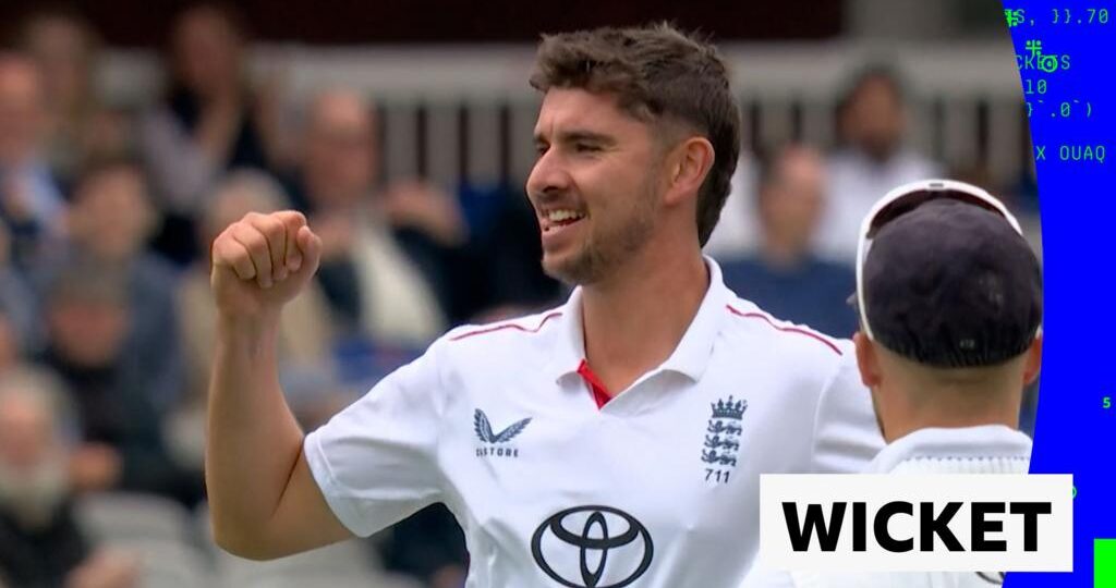 'Another one!' Tongue strikes early as England close in on victory