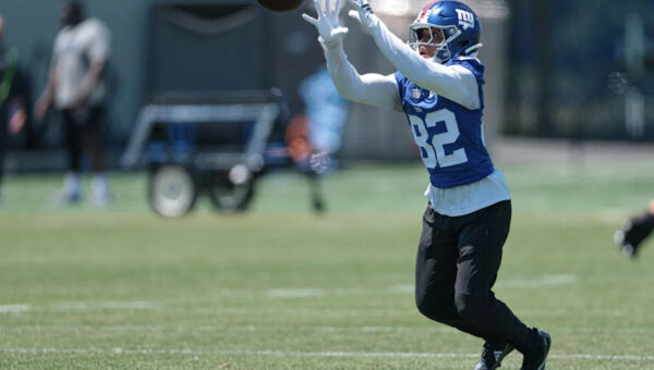 New York Giants' Calvin Austin lll making big catches during minicamp