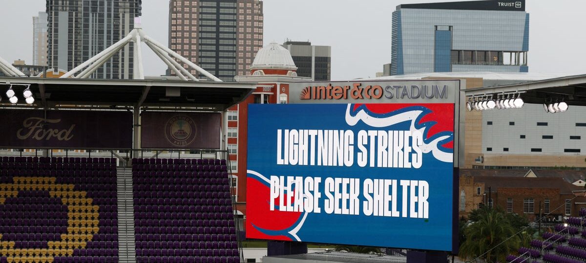England v Costa Rica kick-off delayed with lightning and rain causing havoc at World Cup 2026 warm-up