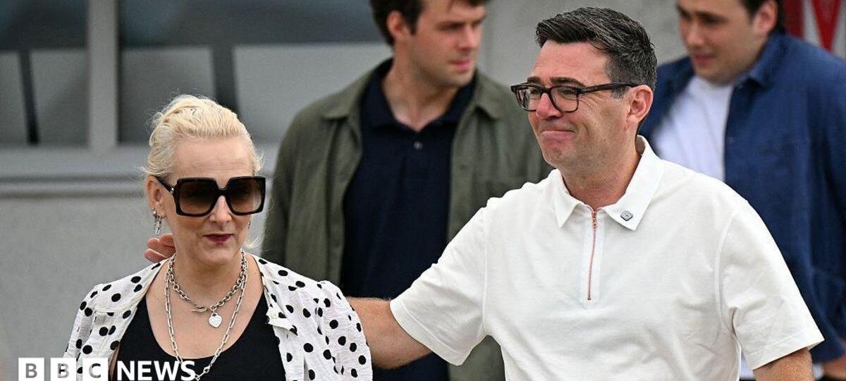 Who is Andy Burnham's wife, Marie-France van Heel?