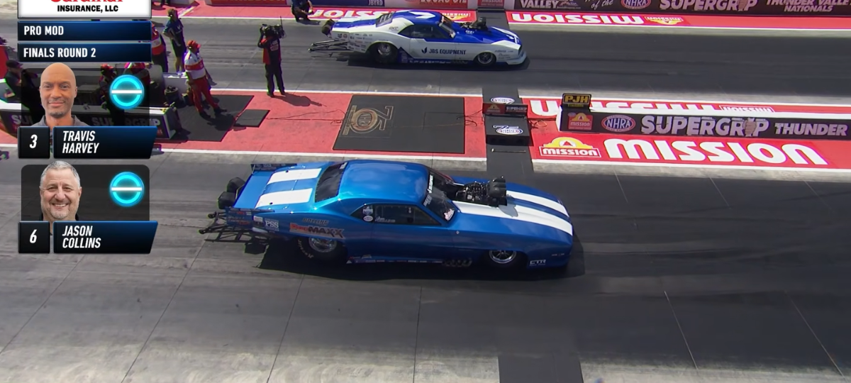 Driver Loses Steering Wheel Mid-Burnout, Somehow Still Wins at NHRA Thunder Valley Nationals