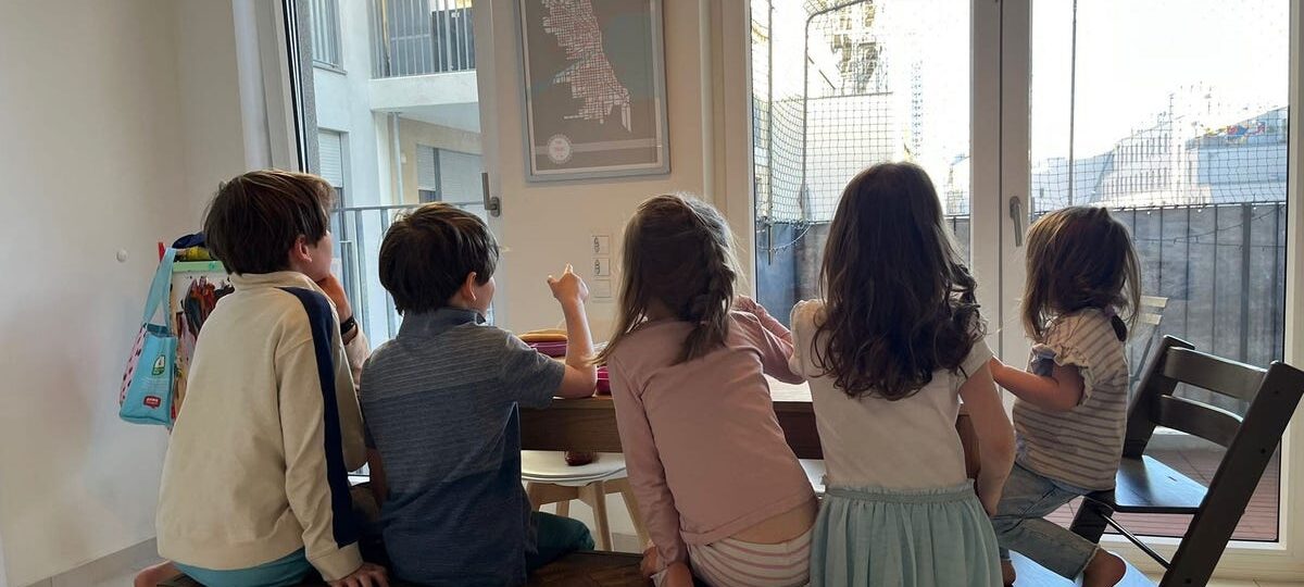 We take turns hosting kids-only dinners with our neighbors. It gave my kids the closest thing to an extended family they've had.