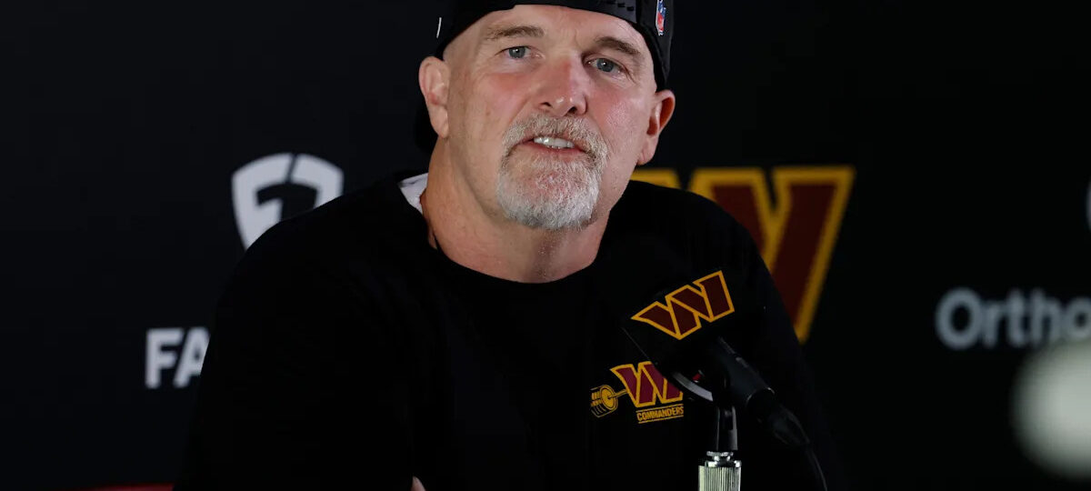 Dan Quinn makes one thing perfectly clear at Commanders' minicamp