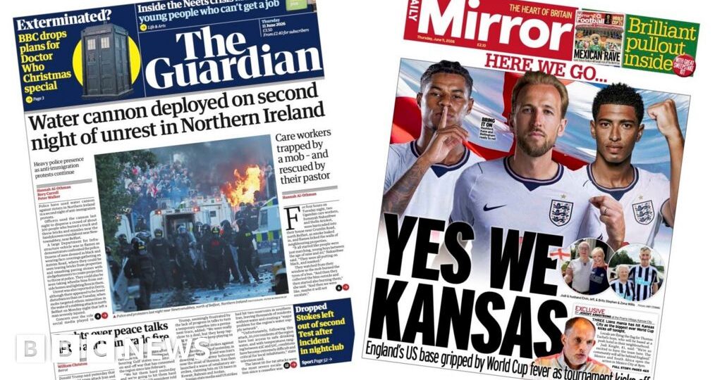 'Second night of unrest' and 'Yes we Kansas'