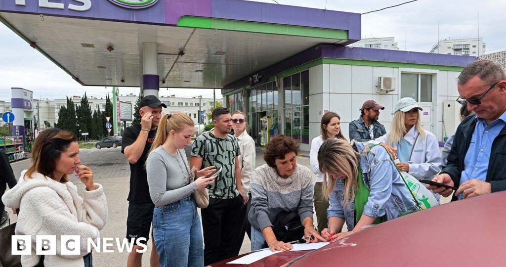 Russia's fuel crisis intensifies as Ukraine steps up strikes on occupied territories