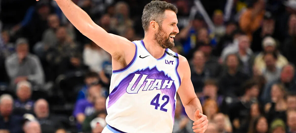 Kevin Love jokes about getting high, watching Kenyon Martin highlights