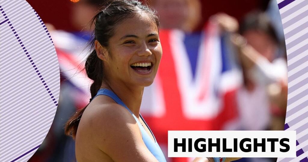 Raducanu beats Cirstea to book Queen's quarter-final spot