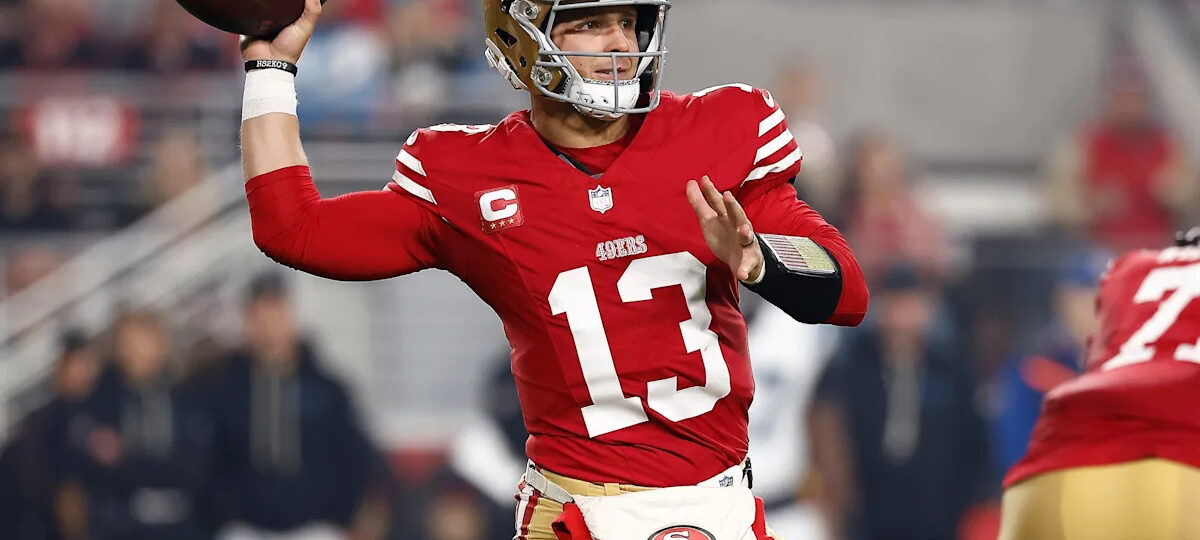 Brock Purdy led all NFL QBs in late-down efficiency in 2025