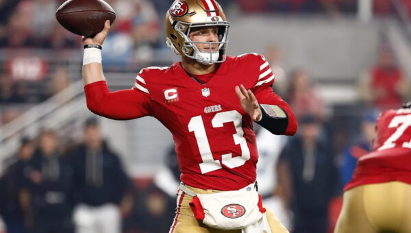 Brock Purdy led all NFL QBs in late-down efficiency in 2025