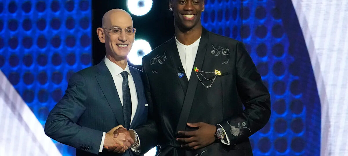 Top draft pick AJ Dybantsa arrives in Washington, ready to work on turning the Wizards around