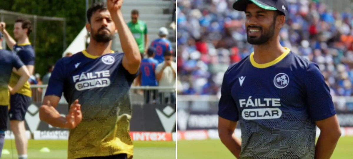 Rajasthan-born Ireland pacer Jai Moondra makes history against India, becomes only second Irish cricketer to …