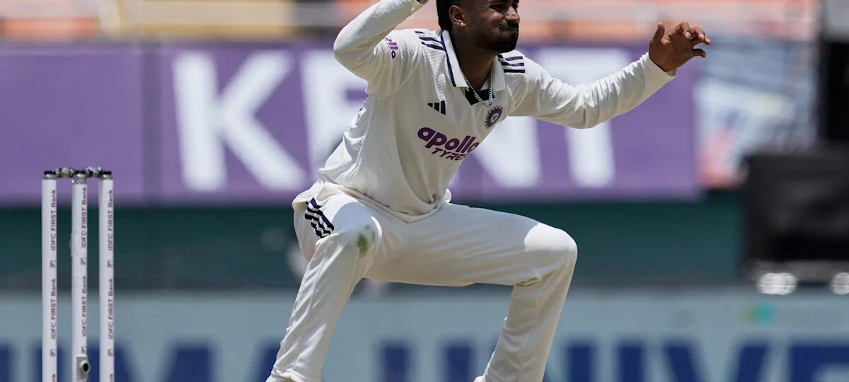 Manav Suthar picks 6-33 on debut as India enforces follow-on against Afghanistan