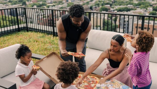 A family of 5 downsized from a Texas home to an NYC apartment. The kids share a room, but they've never been happier.