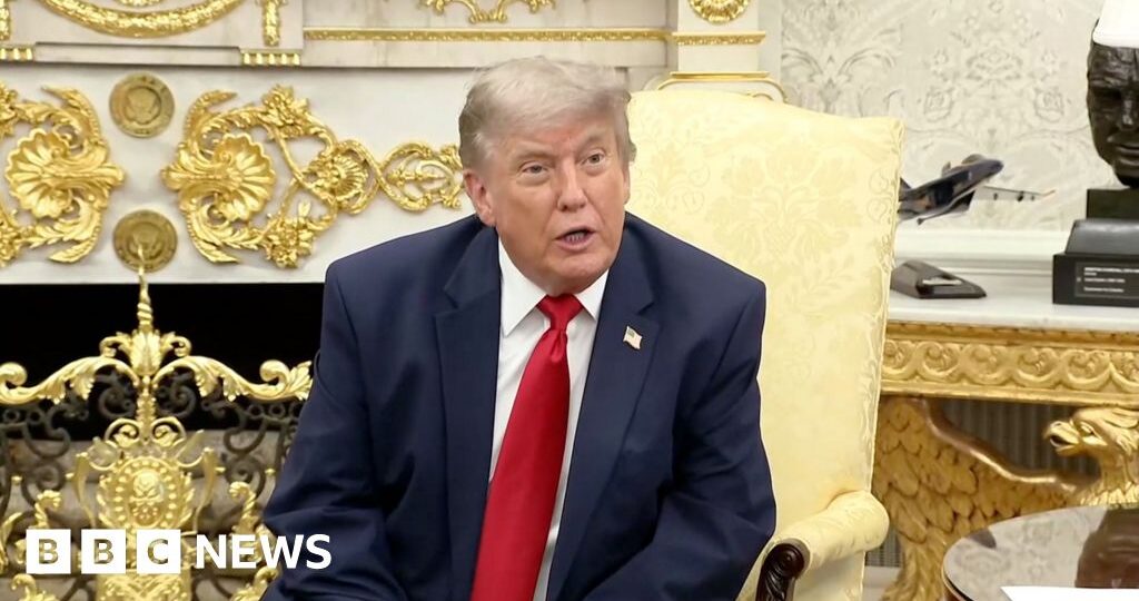Trump describes Burnham as 'the mayor of a town' and 'extremely liberal'